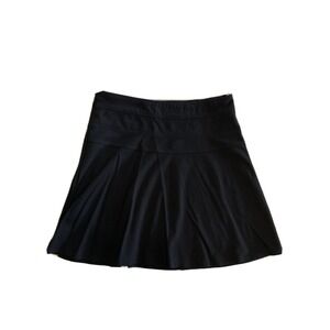 Athleta Skirt Women's Size 8 Black side zipper Athletic Great condition
